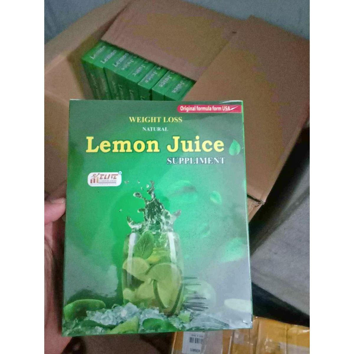 Picture of Natural Lemon Juice for Healthy Weight Loss with Slim Body - 120g