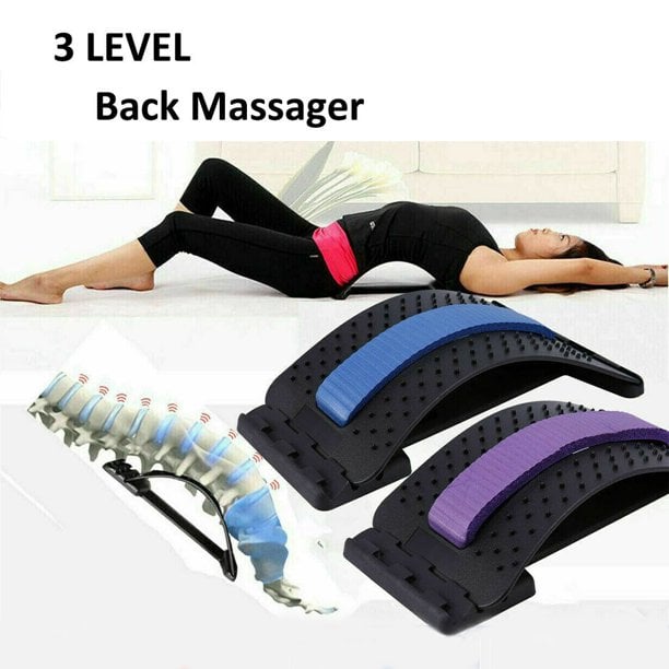Picture of MAGIC BACK SUPPORT Multi-level back Stretching Device back and waist pain reliever Magic Lumbar Back Support