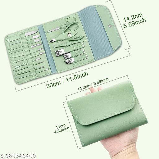 Picture of 16 in 1 Premium Stainless Steel Nail Care & Beauty Tool Set
