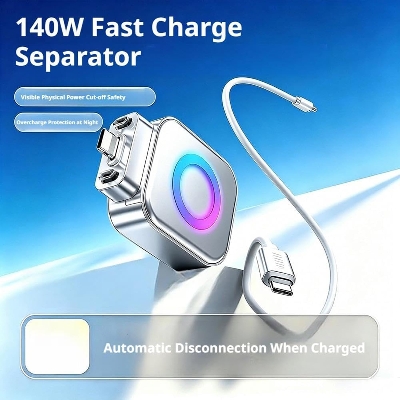 Picture of SafeDisconnect Smart Type-C Automatic Breakaway Charging Connector