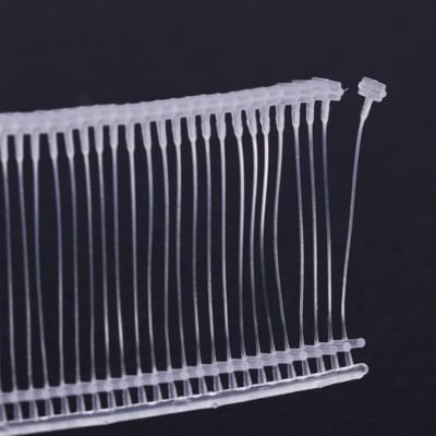 Picture of Tag Gun Pin T Shape Plastic Tag Gun Pin (White Color / Black Colours) - Tag Gun - Tag Pin Barbs Pin Sturdy Durable Efficient Economical I Fine Pins Different Size Advible 