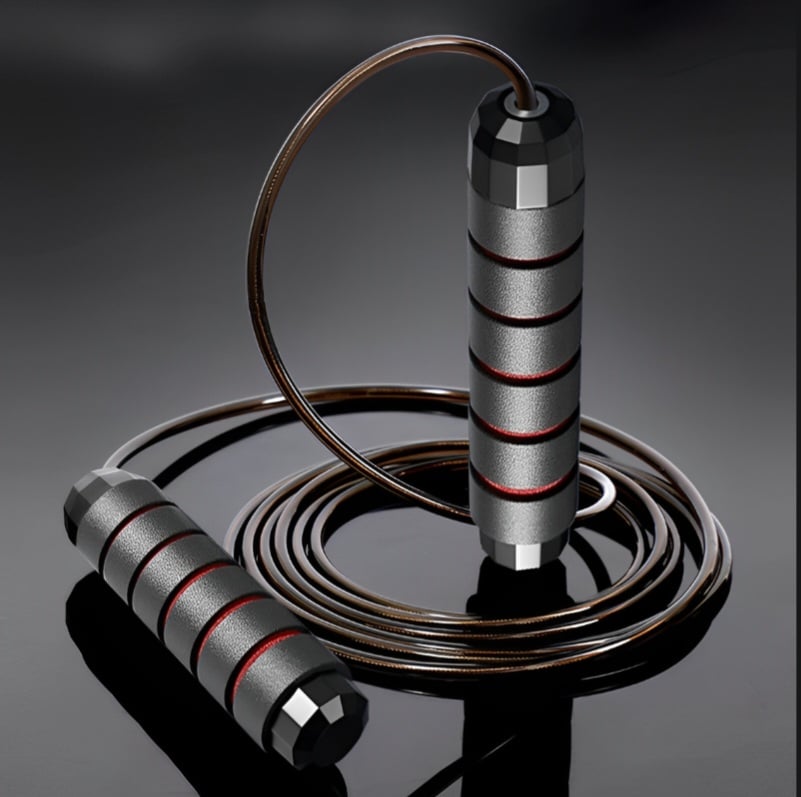 Picture of Jump Rope Adult Steel Wire Skipping Rope For Men And Women To Lose Weight Bearing Fitness Fat-burning Special Skipping Rope Jumping Rope For Students Special For High School Entrance Examination Sporting Goods Physical Training - Less Maintenance