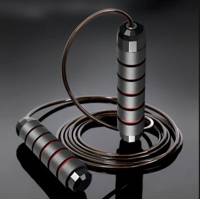 Picture of Jump Rope Adult Steel Wire Skipping Rope For Men And Women To Lose Weight Bearing Fitness Fat-burning Special Skipping Rope Jumping Rope For Students Special For High School Entrance Examination Sporting Goods Physical Training - Less Maintenance
