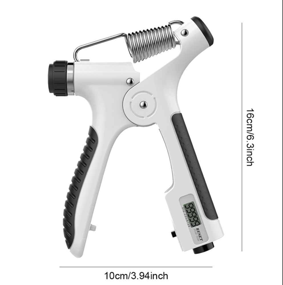 Picture of 1 pis 10-100KG freely Adjustable T-Shaped Heavy Grips Hand strengthener Non-Slip Griper Power Gym Fitness High Quality Professional Hand Exercise Equipment Grip Forarm Injury Finger Muscle  Recovery Electronic Counting 4 Digit Display - T shape