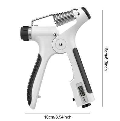 Picture of 1 pis 10-100KG freely Adjustable T-Shaped Heavy Grips Hand strengthener Non-Slip Griper Power Gym Fitness High Quality Professional Hand Exercise Equipment Grip Forarm Injury Finger Muscle  Recovery Electronic Counting 4 Digit Display - T shape