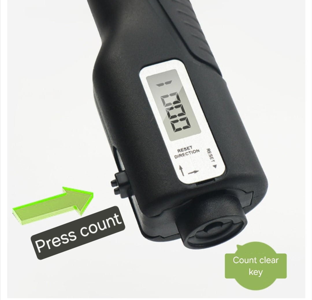 Picture of 1 pis A-shape 10-100 KG Adjustable Hand Grip Electronic Counting Hand Strengthener Power Exercise - Hand Muscle Training Heavy Non Slip Gripper Gym Wrist Trainer Finger Fitness Forarm Injury Finger Muscle Recovery Electronic Counting 4 Digit Display