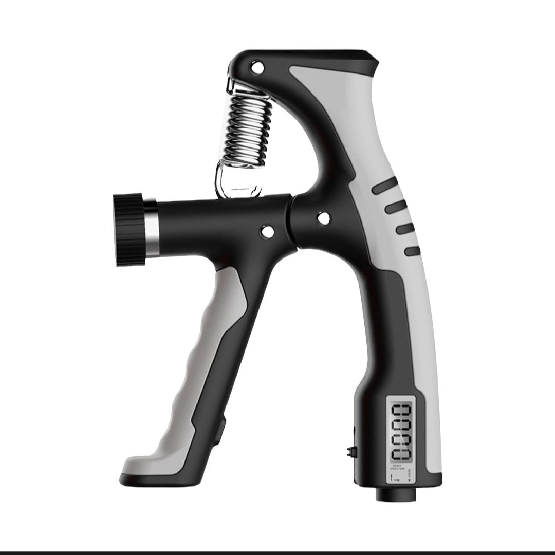 Picture of 1 Pis Adjustable Electronic Counting Hand strengthen For Men & Woman - High Quality Non Slip Professional Wrist Training Equipment -10-100 Kg Finger Muscle Recovery Griper - A Shoe Model