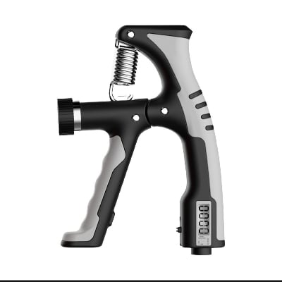 Picture of 1 Pis Adjustable Electronic Counting Hand strengthen For Men & Woman - High Quality Non Slip Professional Wrist Training Equipment -10-100 Kg Finger Muscle Recovery Griper - A Shoe Model