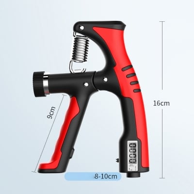 Picture of 1 Pis Adjustable Electronic Counting Hand strengthen For Men & Woman - High Quality Non Slip Professional Wrist Training Equipment -10-100 Kg Finger Muscle Recovery Griper - A Shoe Model