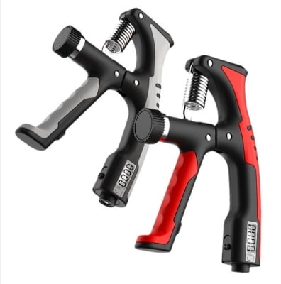 Picture of 1 Pis Adjustable Electronic Counting Hand strengthen For Men & Woman - High Quality Non Slip Professional Wrist Training Equipment -10-100 Kg Finger Muscle Recovery Griper - A Shoe Model