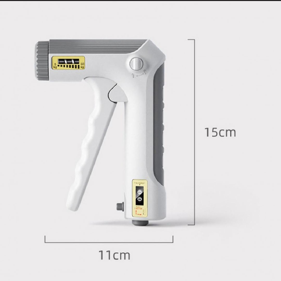 Picture of 1 pis 5-60Kg Adjustable Heavy Hand Strengthner High Quality Non Slip Griper Professional Hand Exercise Finger Exercise Machine Muscle Recovery Electronic Counting 4 Digit Display Home Gym Equipment Wrist Trainer Finger Fitness - LA Model
