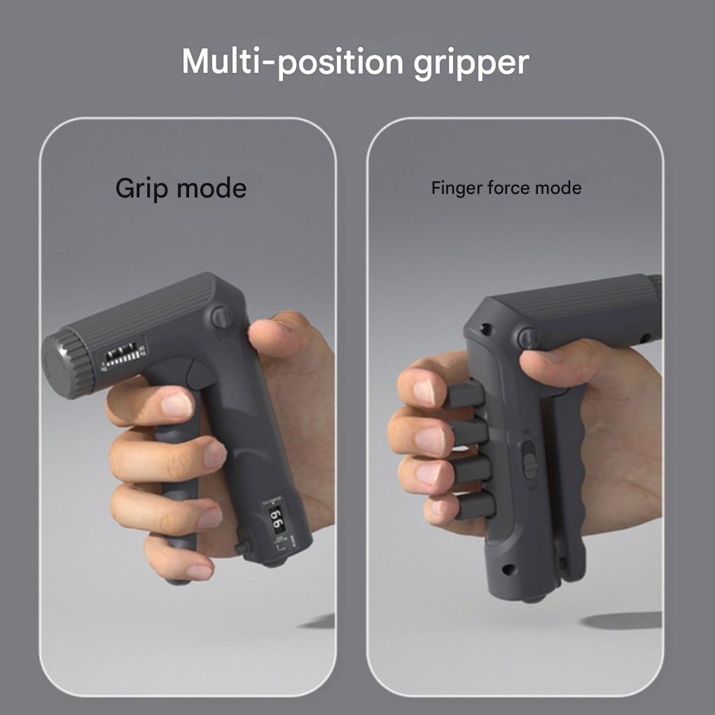 Picture of 1 pis 5-60Kg Adjustable Heavy Hand Strengthner High Quality Non Slip Griper Professional Hand Exercise Finger Exercise Machine Muscle Recovery Electronic Counting 4 Digit Display Home Gym Equipment Wrist Trainer Finger Fitness - LA Model