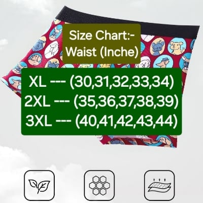Picture of Underwear for men China Cotton Men's Underwear - Antibacterial Men Boxer - (1 Pis) - Male Underpants Shorts Boxers Panties Brief - Luxurious comfort for your everyday - 1 Pis Boxer