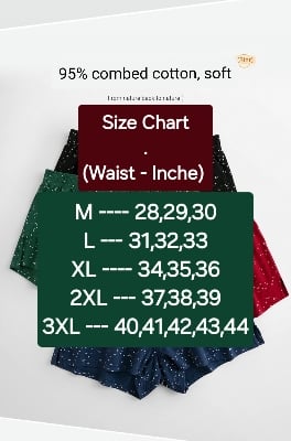 Picture of Stary Print Short Boxer Men's Underwear Men's Antibacterial Youth Pure Cotton Model Breathable Mid-Waist Trendy Boxer Short Shorts
