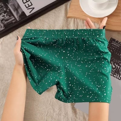 Picture of Stary Print Short Boxer Men's Underwear Men's Antibacterial Youth Pure Cotton Model Breathable Mid-Waist Trendy Boxer Short Shorts