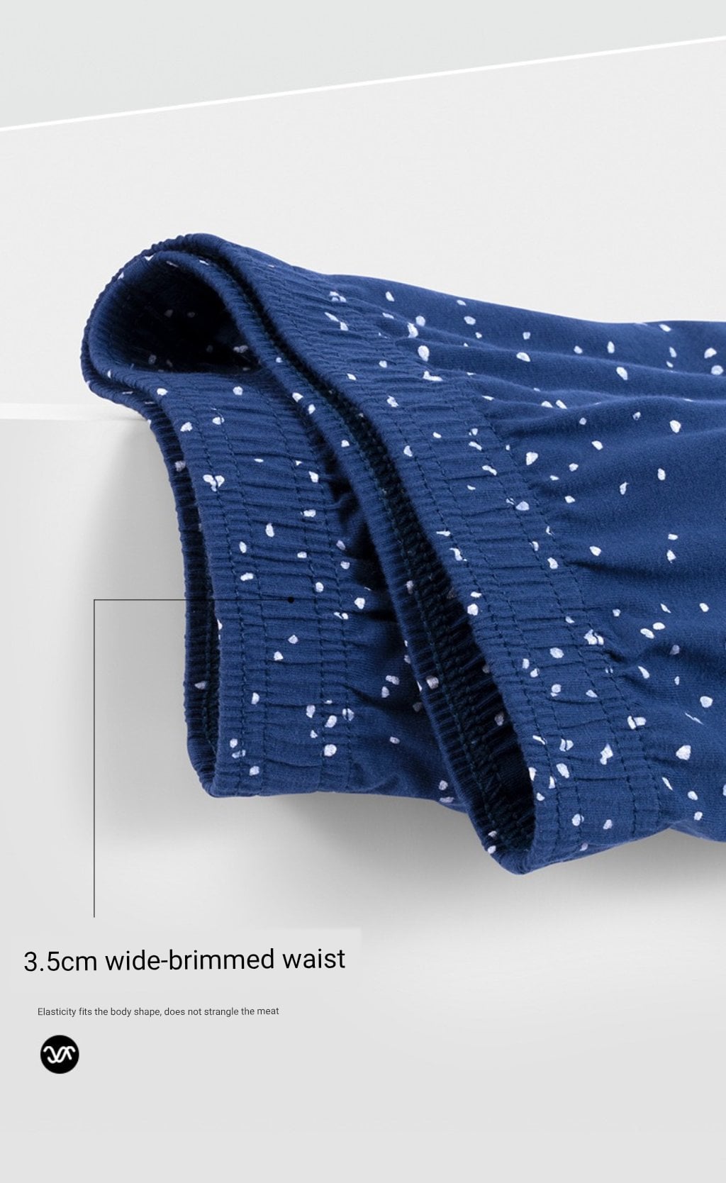 Picture of Stary Print Short Boxer Men's Underwear Men's Antibacterial Youth Pure Cotton Model Breathable Mid-Waist Trendy Boxer Short Shorts