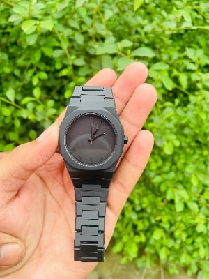 Picture of Arabic Watch Waterproof Men's Quartz Watch Black PC Plastic watch for men - Aura Arabic Watch - Black