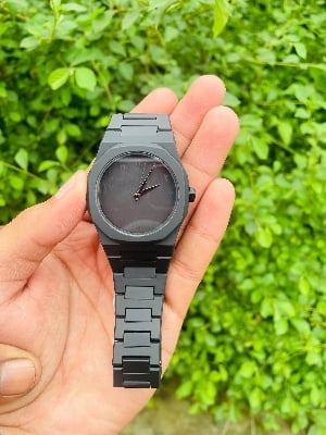 Picture of Arabic Watch Waterproof Men's Quartz Watch Black PC Plastic watch for men - Aura Arabic Watch - Black