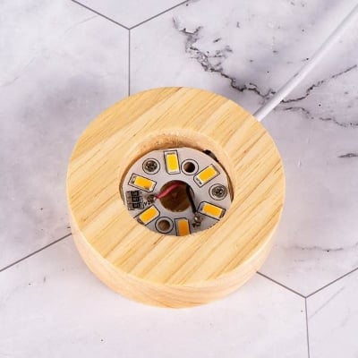 Picture of Crystal Ball Table Lamp 3D Moon Planet Nabula Usb Night Light Led Galaxy Solar Decor For Home Children's Table Lamp Party Birthday Gifts - Table Lamp