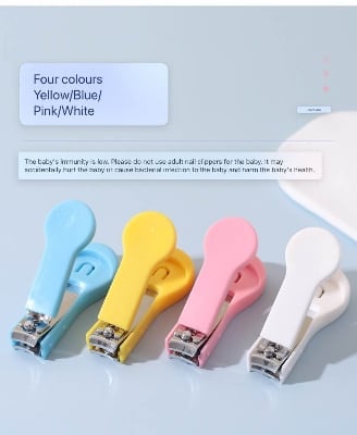 Picture of Baby Nail Clippers Stainless Steel Anti-Meat Nail Newborn Toddler Safty Clippers Baby Hygiene Grooming Kit Manicure Nail Clippers Child Nail Trimmer