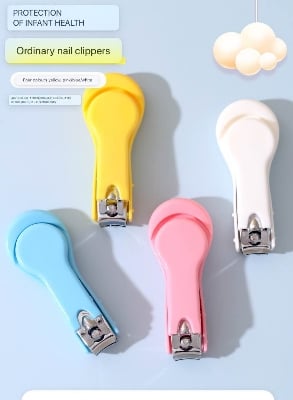 Picture of Baby Nail Clippers Stainless Steel Anti-Meat Nail Newborn Toddler Safty Clippers Baby Hygiene Grooming Kit Manicure Nail Clippers Child Nail Trimmer