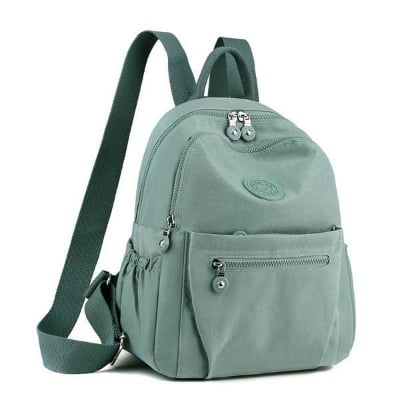 Picture of New Nylon Backpack for Women Summer Large Capacity Korean Style Small Backpack Fashionable Lightweight Travel School Bag Women's Casual Backpack