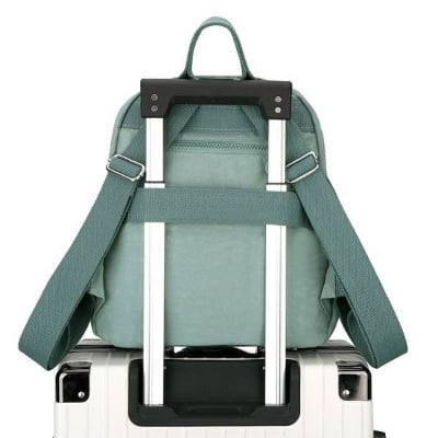 Picture of New Nylon Backpack for Women Summer Large Capacity Korean Style Small Backpack Fashionable Lightweight Travel School Bag Women's Casual Backpack