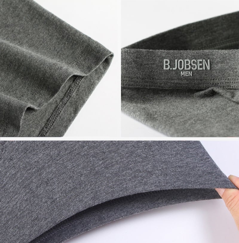 Picture of Men's Underwear Pure Cotton Men's Boxer Briefs - 1 Pis - Boys Trendy Breathable Teenagers Boxer Shorts - Cotton Underwear Boxer For Men - Stranders Color Choese Your Favourite Colors - 1 Pis Bjobsen Cotton Boxer - 1 Pis