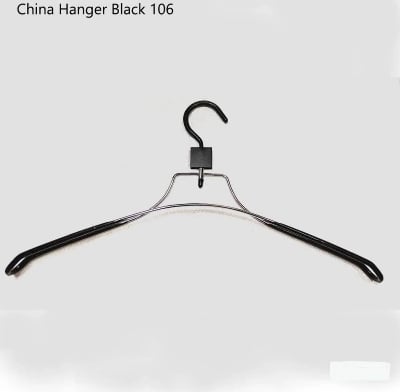 Picture of 10 Pis Premium Metal Cloth Hanger - Heavy Duty, Rustproof & Space Saving Design - 106 Cloth Hanger - Top Quality