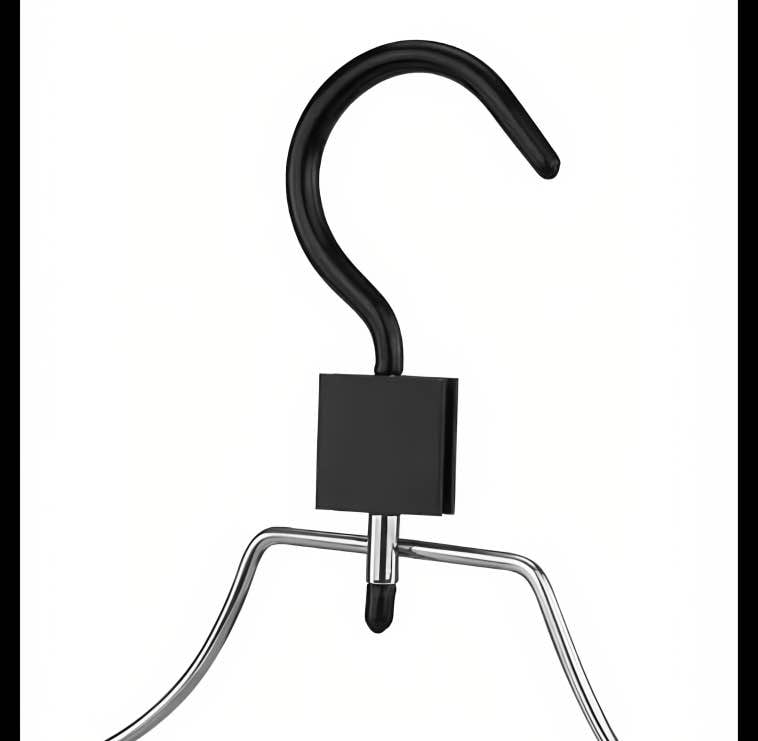 Picture of 10 Pis Premium Metal Cloth Hanger - Heavy Duty, Rustproof & Space Saving Design - 106 Cloth Hanger - Top Quality