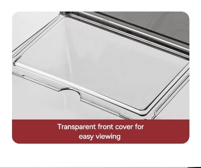 Picture of Transparent Shoe Box Desktop Storage Box Combination Shoe Cabinet Plastic Door Type Basketball Sneakers Large Side Openig Magnetic box Shoe Rack Shoe Organizer