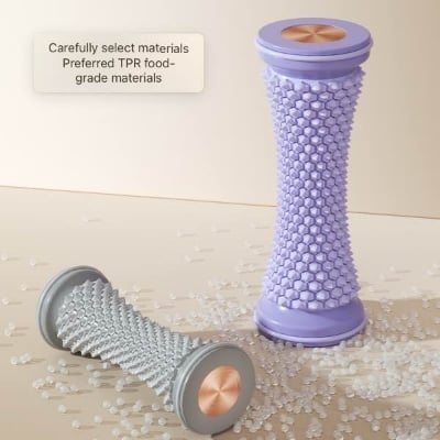 Picture of Foot Massage Roller Pain Relief Multifunction Foot Massage Roller Foot Tendon And Collateral Dredging Roller Trainer Hand Leg Back Pain Therapy Deep Tissue Trigger Point Recovery Muscle Relaxation