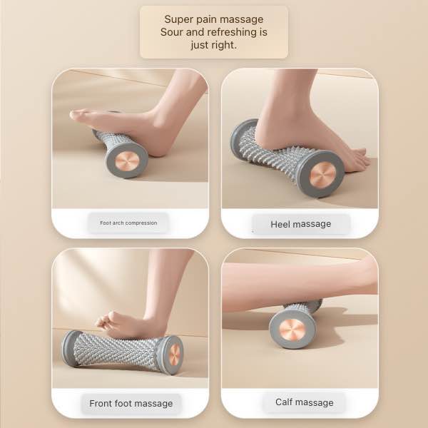 Picture of Foot Massage Roller Pain Relief Multifunction Foot Massage Roller Foot Tendon And Collateral Dredging Roller Trainer Hand Leg Back Pain Therapy Deep Tissue Trigger Point Recovery Muscle Relaxation