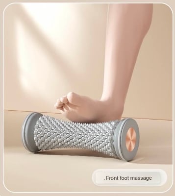 Picture of Foot Massage Roller Pain Relief Multifunction Foot Massage Roller Foot Tendon And Collateral Dredging Roller Trainer Hand Leg Back Pain Therapy Deep Tissue Trigger Point Recovery Muscle Relaxation