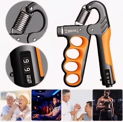 Picture of 5-100 kg grip strength trainer hand grip strengthener hand gripper for men women