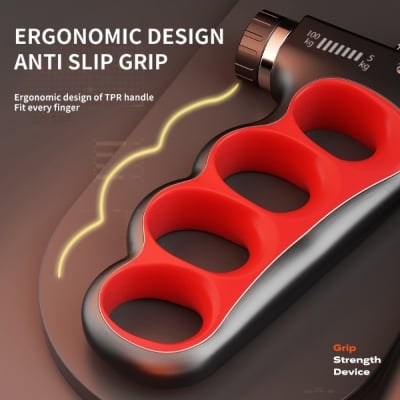 Picture of 5-100 kg grip strength trainer hand grip strengthener hand gripper for men women