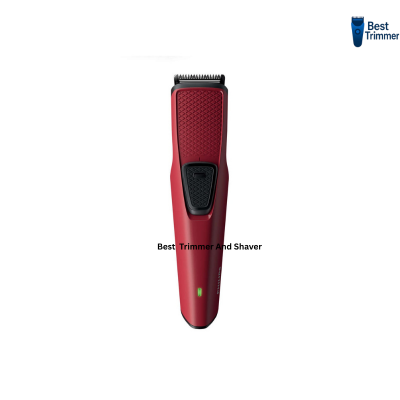 Picture of Philips BT1235/18 Series-1000 Rechargeable Beard Trimmer - Maroon