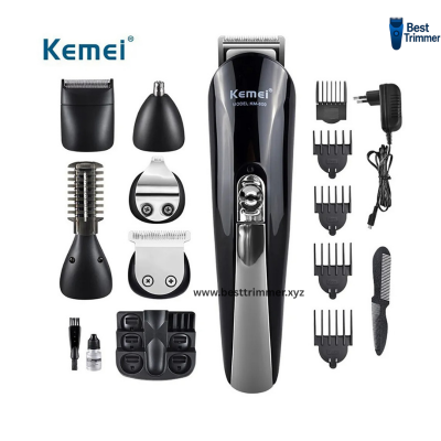 Picture of Kemei KM-600 Trimmer Combo - Black