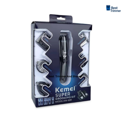 Picture of Kemei KM-600 Trimmer Combo - Black