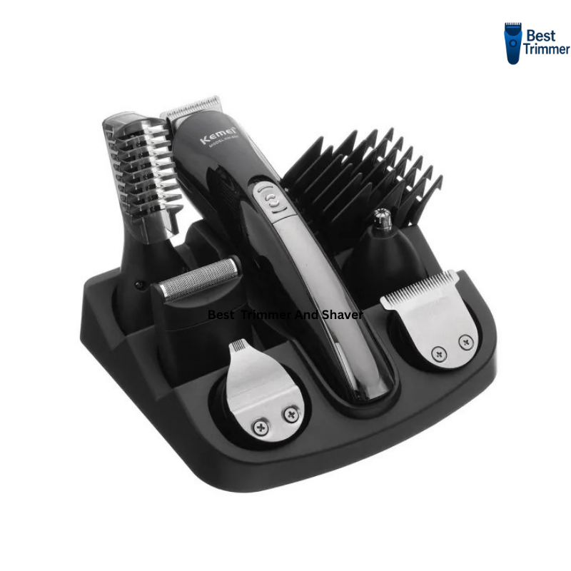 Picture of Kemei KM-600 Trimmer Combo - Black