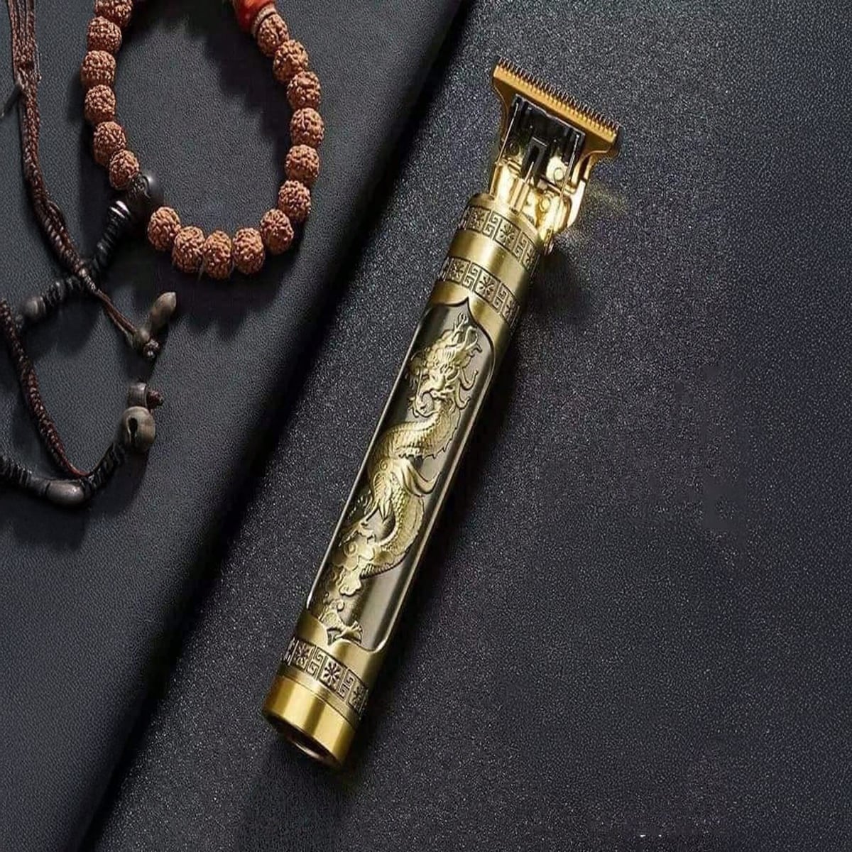 Picture of Vintage T9 Recharge Professional Hair Trimmer metal body with type C fast charging port - Gold