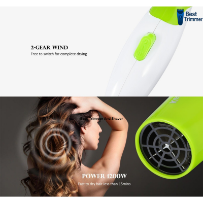 Picture of KEMEY Kemei KM-6830 Super shape Hair Dryer for Women - Brown
