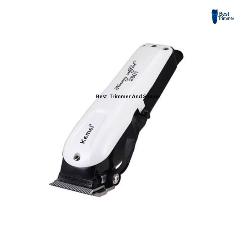Picture of Kemei Km-2601 Hair Trimmer for Men (White) - White