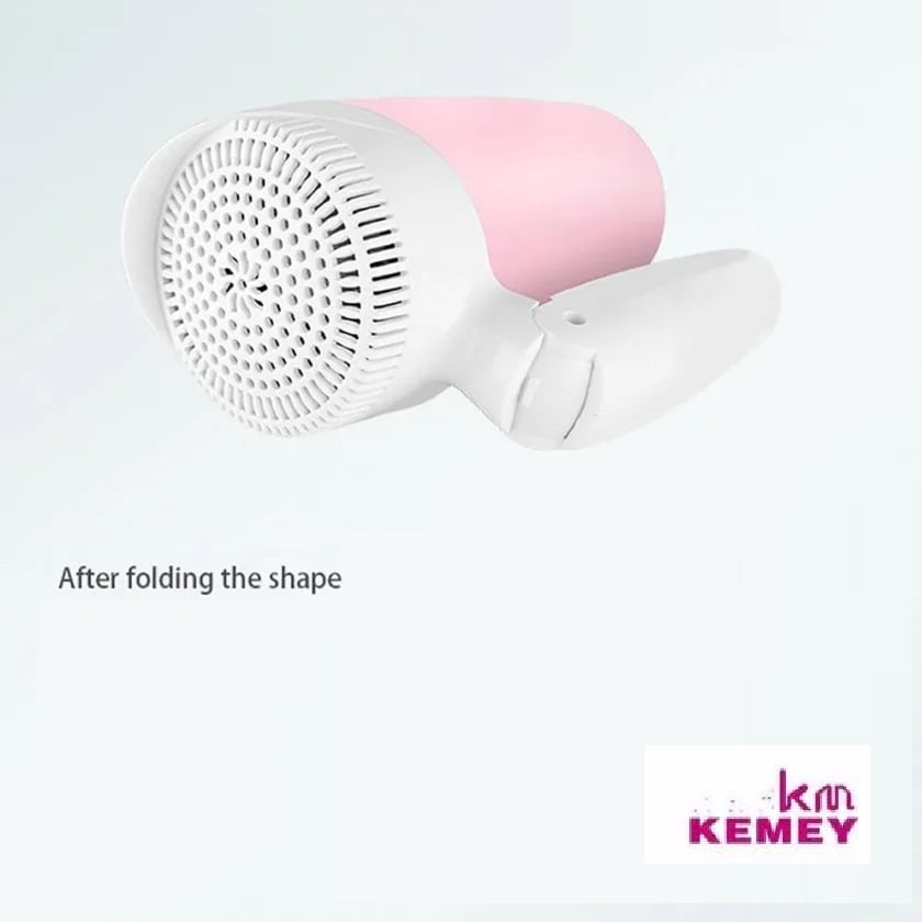 Picture of Kemey Km- 6831 Essential Drycare Foldable Hair Dryer For Women - Hair Dryer - Multicolor