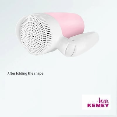 Picture of Kemey Km- 6831 Essential Drycare Foldable Hair Dryer For Women - Hair Dryer - Multicolor