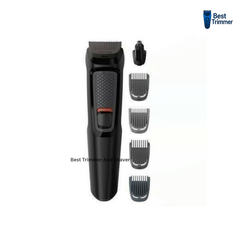 Picture of Philips MG3710/13 Multigroom 6 in 1 Face and Hair Trimmer Series 3000 for Men - Black