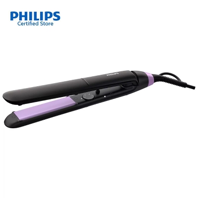 Picture of Philips BHS377/00 StraightCare Essential ThermoProtect Straightener for Women - Black