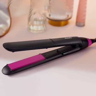 Picture of Philips BHS375 Professional Straight Care Essential Hair Straightener for Women - Multicolor