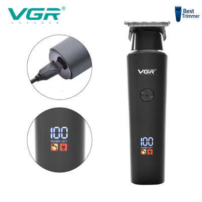 Picture of VGR V-937 Professional Rechargeable Electric Hair Trimmer With Metal Blade - Multicolor