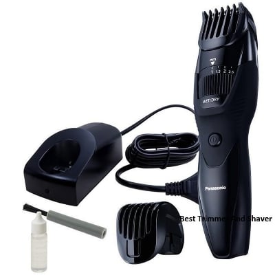 Picture of Panasonic ER-GB42K Cordless Men's Electric Shaver Hair and Beard Trimmer Clipper for Men - Black